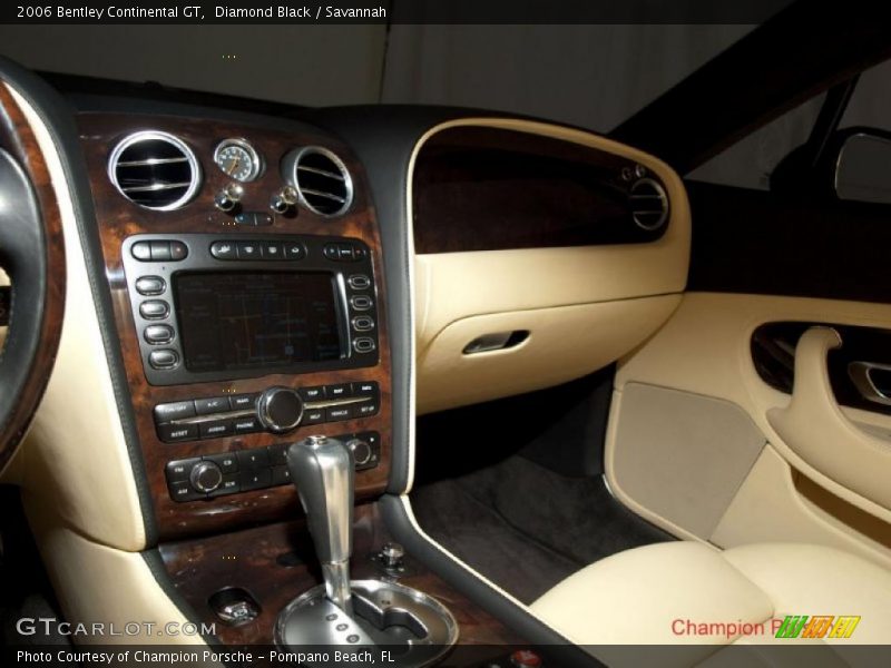 Diamond Black / Savannah 2006 Bentley Continental GT