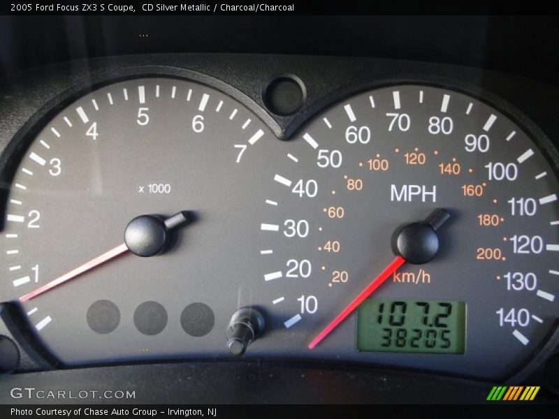CD Silver Metallic / Charcoal/Charcoal 2005 Ford Focus ZX3 S Coupe