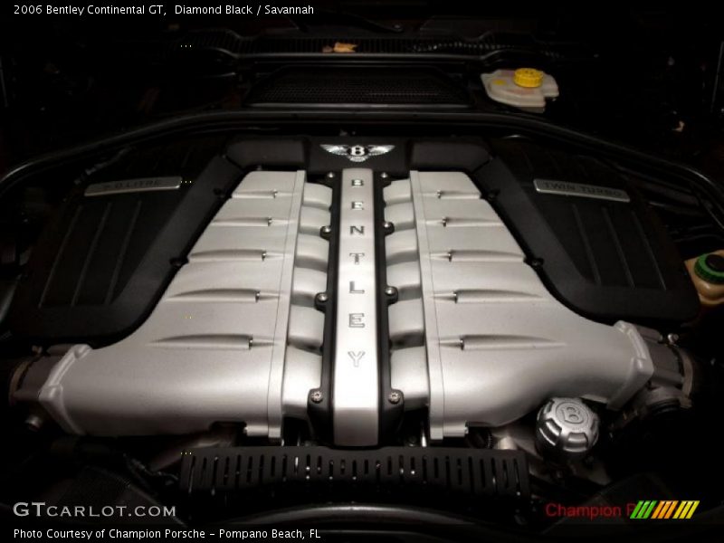 Diamond Black / Savannah 2006 Bentley Continental GT