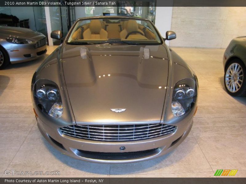 Tungsten Silver / Sahara Tan 2010 Aston Martin DB9 Volante