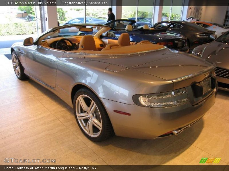 Tungsten Silver / Sahara Tan 2010 Aston Martin DB9 Volante