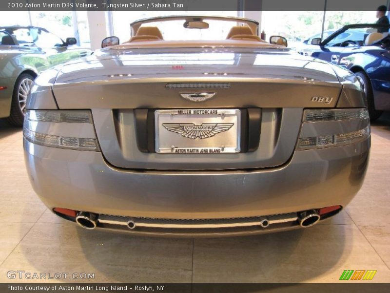 Tungsten Silver / Sahara Tan 2010 Aston Martin DB9 Volante