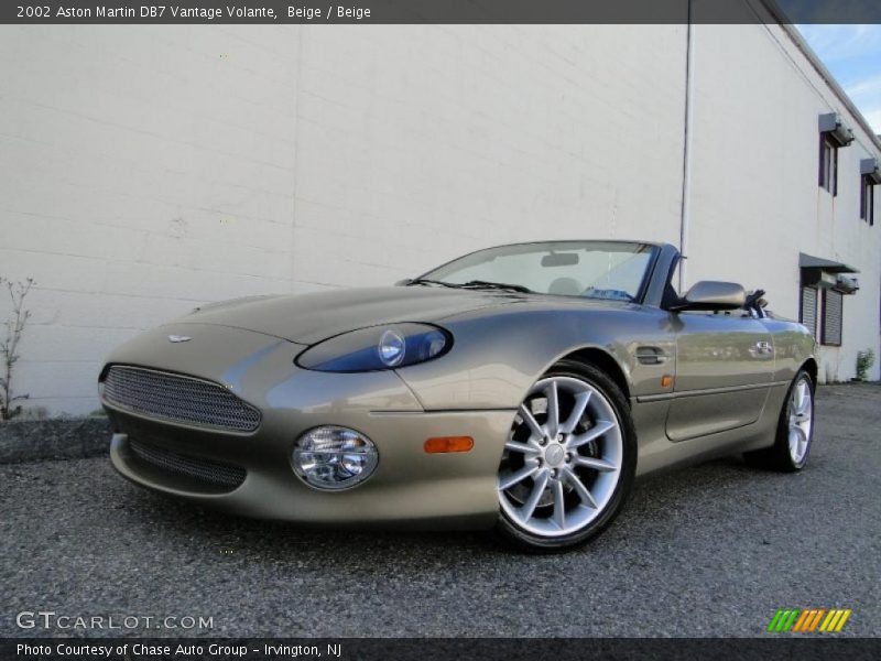 Beige / Beige 2002 Aston Martin DB7 Vantage Volante