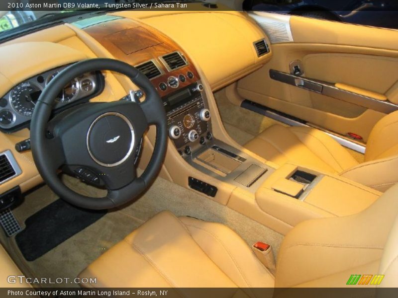 Tungsten Silver / Sahara Tan 2010 Aston Martin DB9 Volante