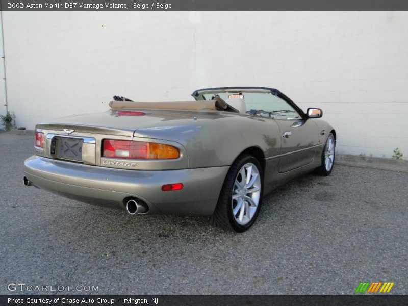 Beige / Beige 2002 Aston Martin DB7 Vantage Volante