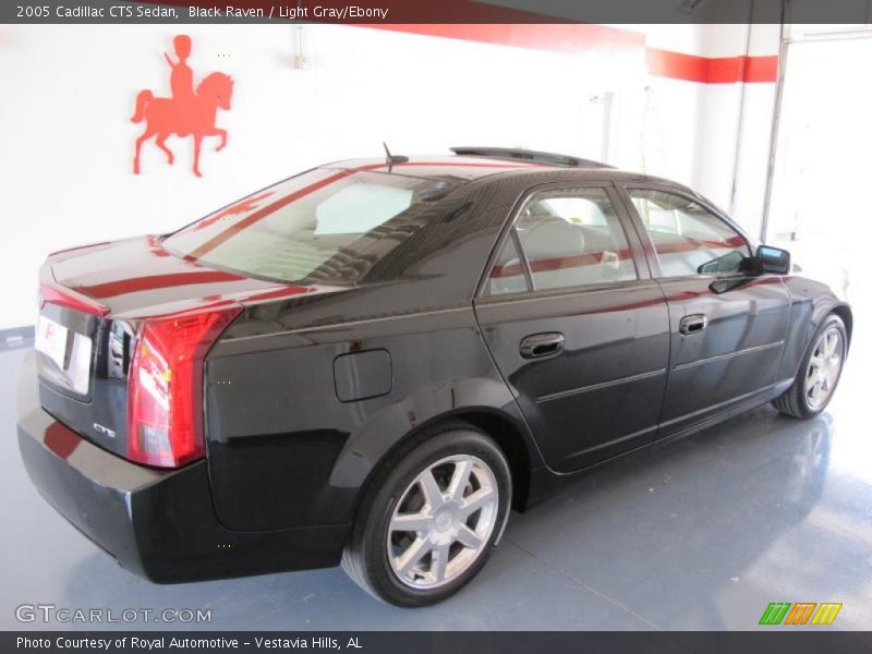 Black Raven / Light Gray/Ebony 2005 Cadillac CTS Sedan