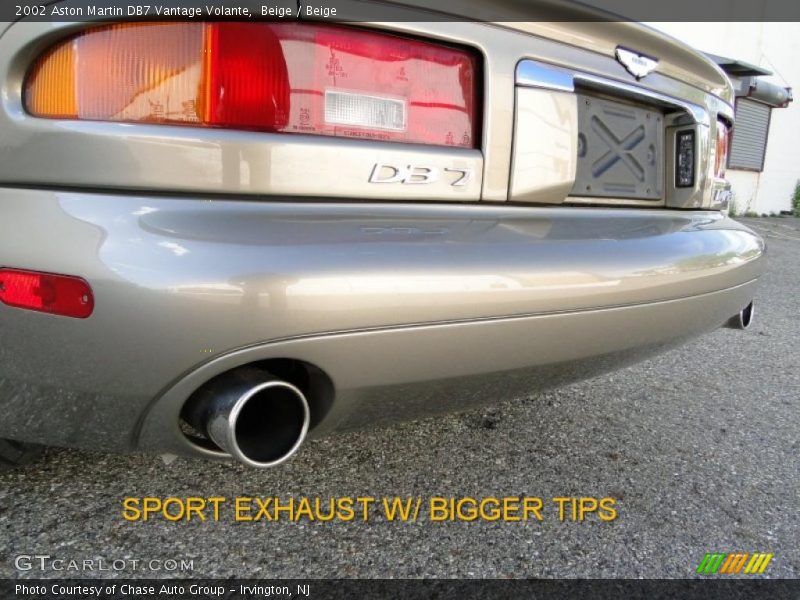 Beige / Beige 2002 Aston Martin DB7 Vantage Volante