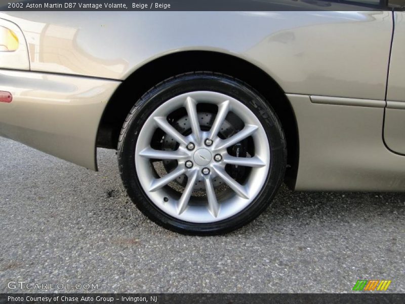 Beige / Beige 2002 Aston Martin DB7 Vantage Volante