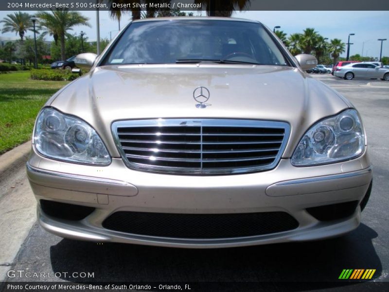Desert Silver Metallic / Charcoal 2004 Mercedes-Benz S 500 Sedan