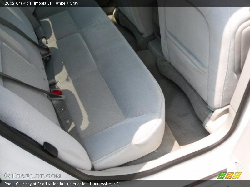 White / Gray 2009 Chevrolet Impala LT