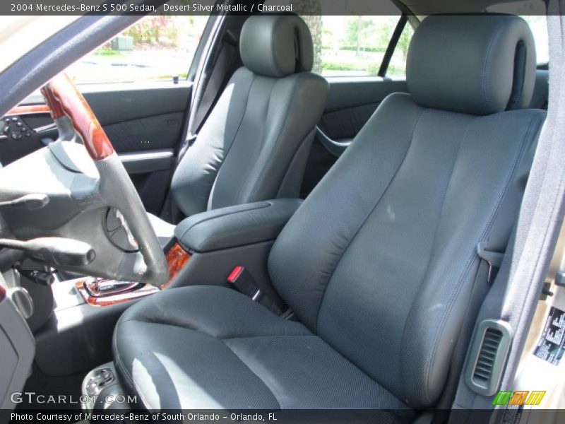 Desert Silver Metallic / Charcoal 2004 Mercedes-Benz S 500 Sedan
