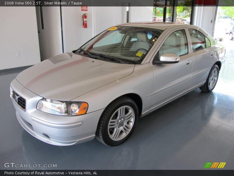 Silver Metallic / Taupe 2008 Volvo S60 2.5T