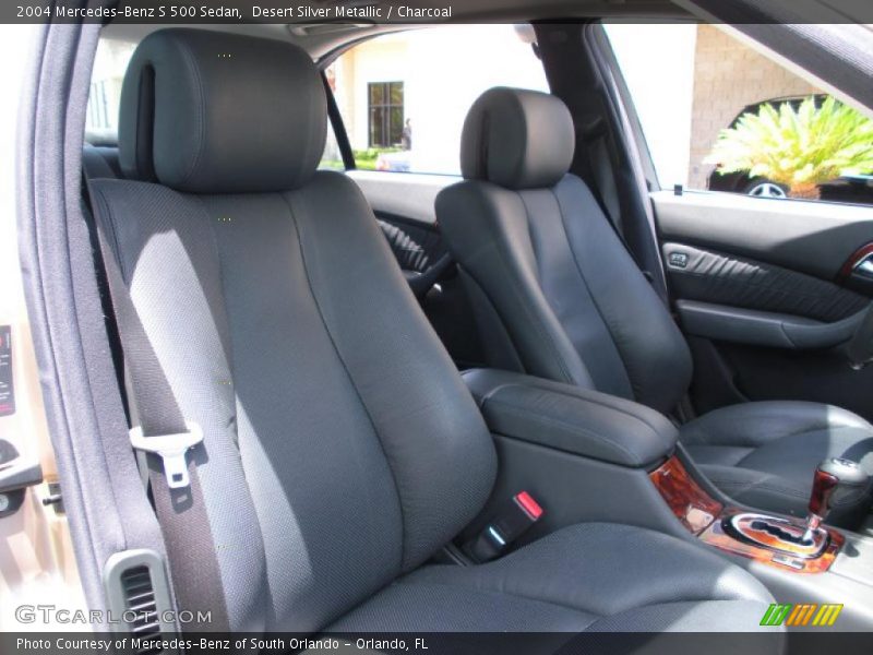 Desert Silver Metallic / Charcoal 2004 Mercedes-Benz S 500 Sedan