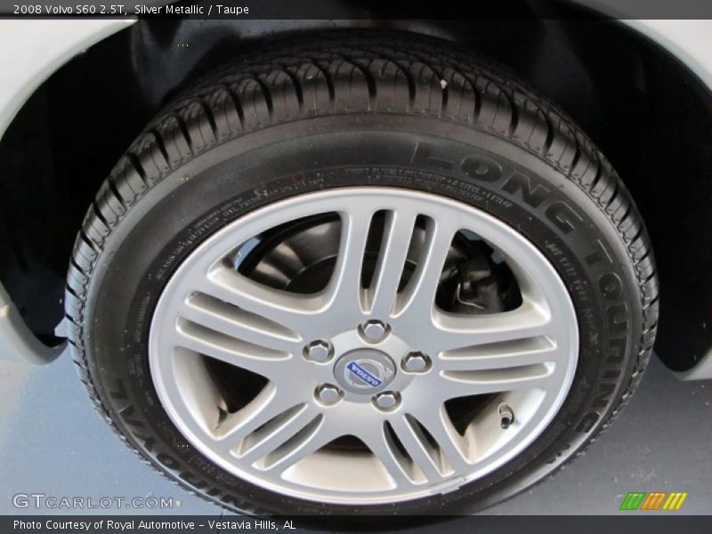 Silver Metallic / Taupe 2008 Volvo S60 2.5T