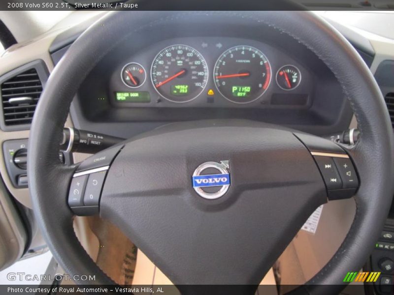 Silver Metallic / Taupe 2008 Volvo S60 2.5T