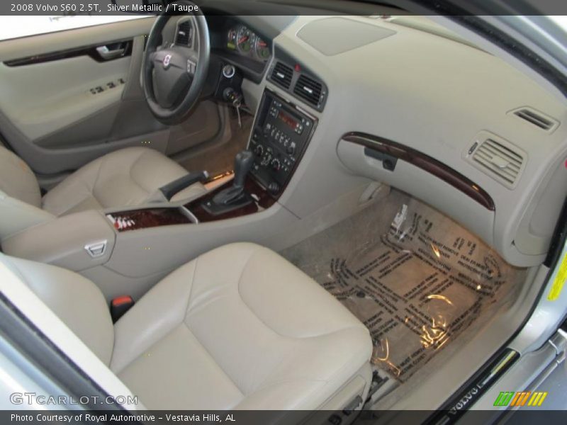 Silver Metallic / Taupe 2008 Volvo S60 2.5T