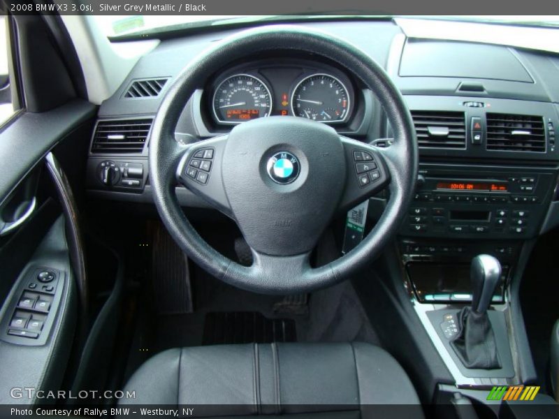 Silver Grey Metallic / Black 2008 BMW X3 3.0si