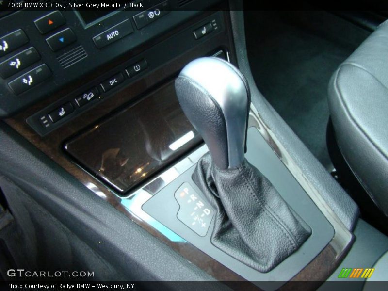 Silver Grey Metallic / Black 2008 BMW X3 3.0si
