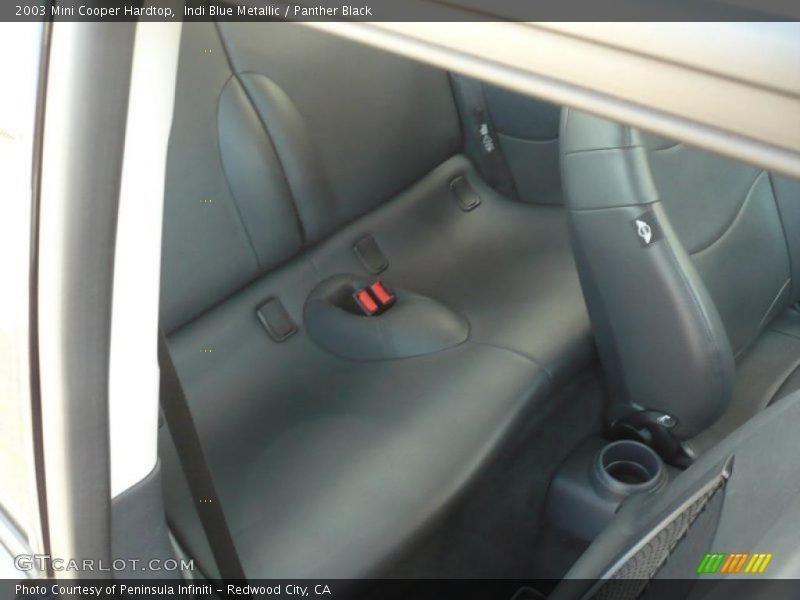 Indi Blue Metallic / Panther Black 2003 Mini Cooper Hardtop