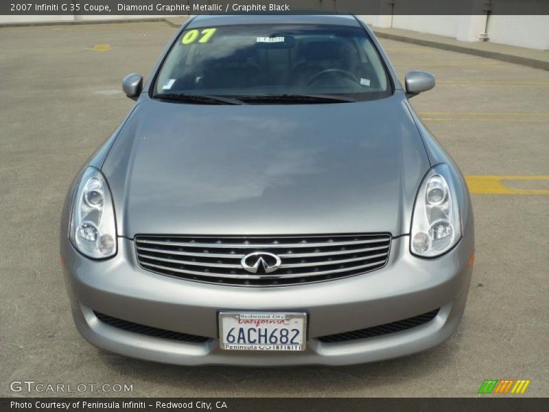 Diamond Graphite Metallic / Graphite Black 2007 Infiniti G 35 Coupe