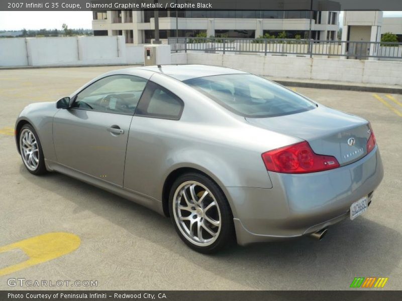 Diamond Graphite Metallic / Graphite Black 2007 Infiniti G 35 Coupe