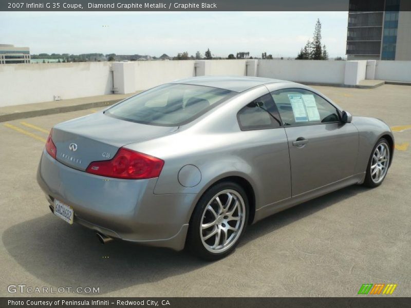 Diamond Graphite Metallic / Graphite Black 2007 Infiniti G 35 Coupe