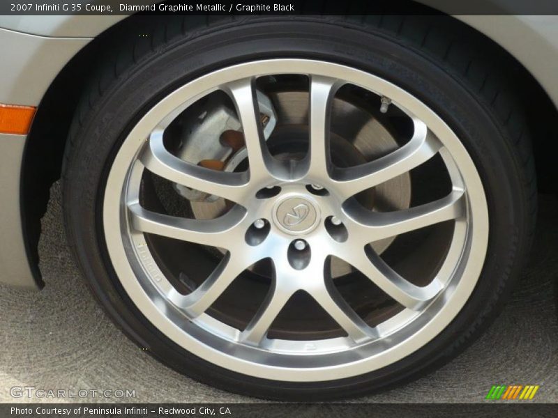 Diamond Graphite Metallic / Graphite Black 2007 Infiniti G 35 Coupe