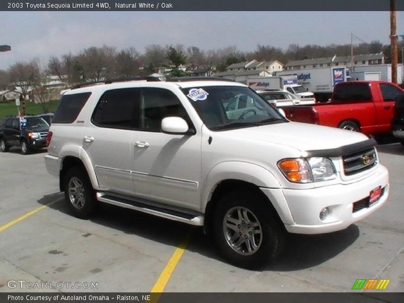 Natural White / Oak 2003 Toyota Sequoia Limited 4WD