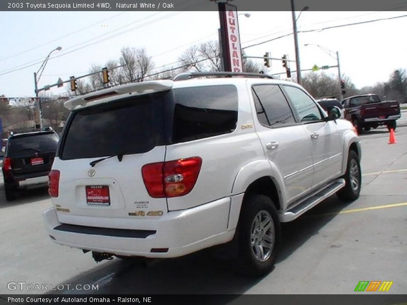 Natural White / Oak 2003 Toyota Sequoia Limited 4WD