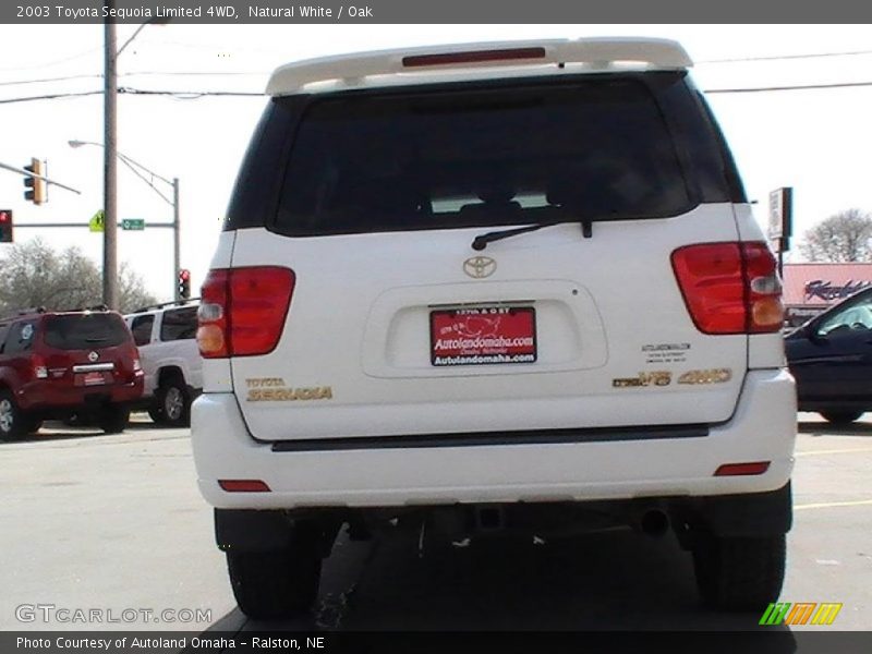 Natural White / Oak 2003 Toyota Sequoia Limited 4WD