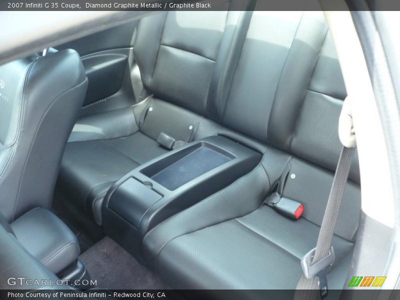 Diamond Graphite Metallic / Graphite Black 2007 Infiniti G 35 Coupe