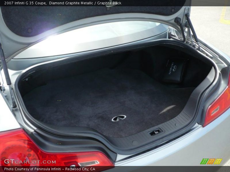 Diamond Graphite Metallic / Graphite Black 2007 Infiniti G 35 Coupe