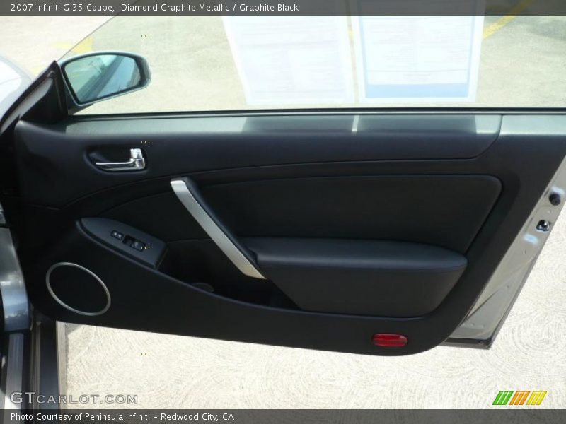 Diamond Graphite Metallic / Graphite Black 2007 Infiniti G 35 Coupe
