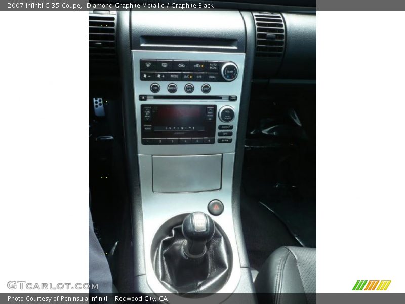 Diamond Graphite Metallic / Graphite Black 2007 Infiniti G 35 Coupe