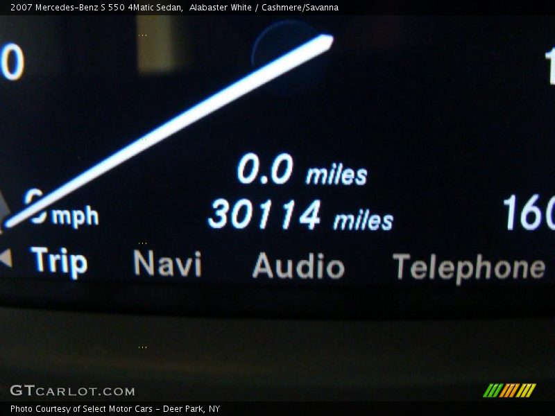 Alabaster White / Cashmere/Savanna 2007 Mercedes-Benz S 550 4Matic Sedan