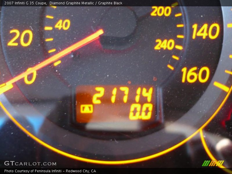 Diamond Graphite Metallic / Graphite Black 2007 Infiniti G 35 Coupe