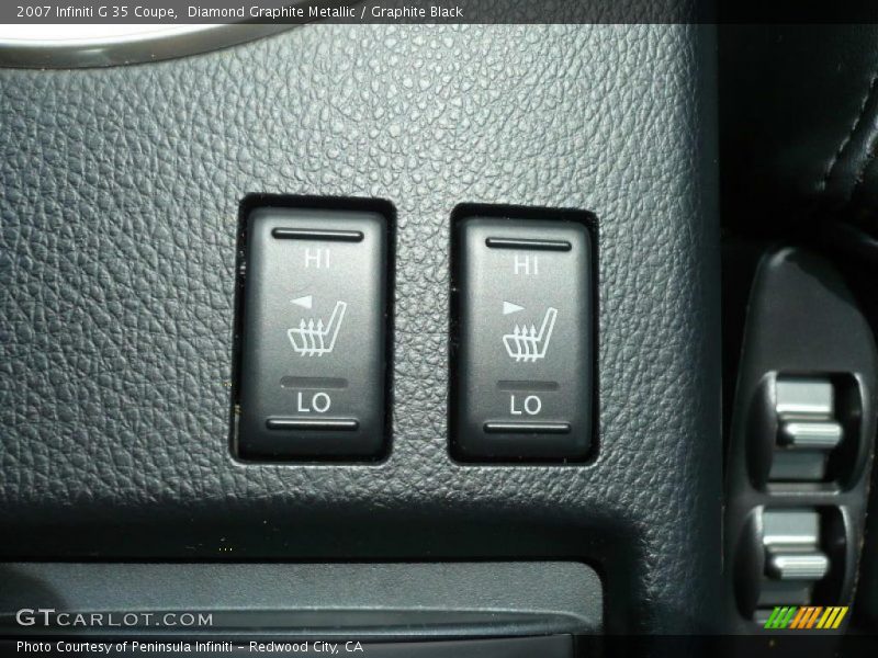 Diamond Graphite Metallic / Graphite Black 2007 Infiniti G 35 Coupe