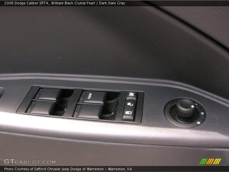 Brilliant Black Crystal Pearl / Dark Slate Gray 2008 Dodge Caliber SRT4