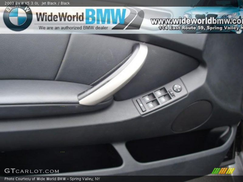 Jet Black / Black 2003 BMW X5 3.0i