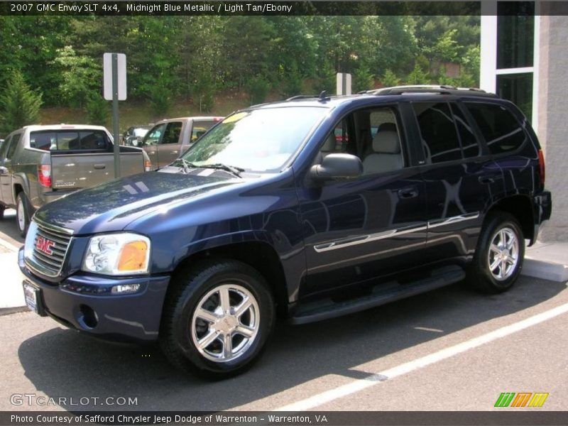 Midnight Blue Metallic / Light Tan/Ebony 2007 GMC Envoy SLT 4x4