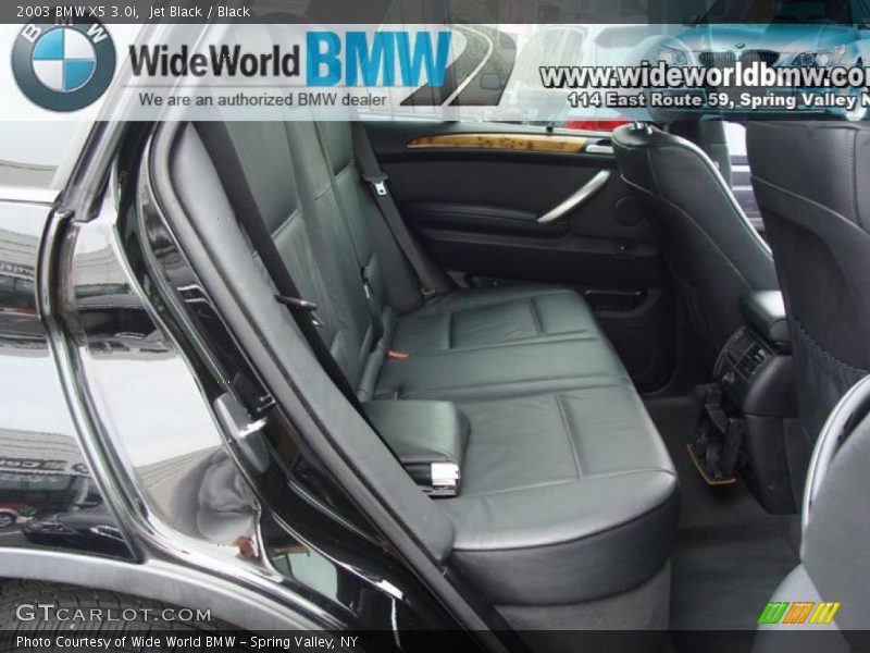 Jet Black / Black 2003 BMW X5 3.0i