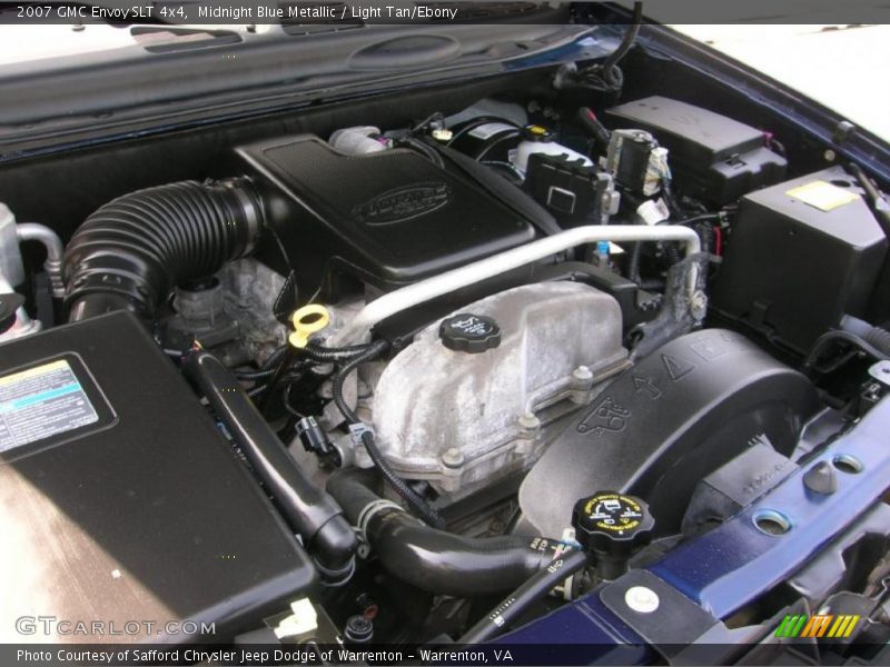 Midnight Blue Metallic / Light Tan/Ebony 2007 GMC Envoy SLT 4x4