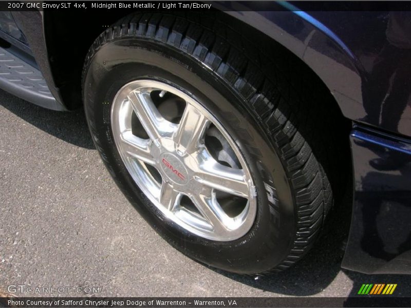 Midnight Blue Metallic / Light Tan/Ebony 2007 GMC Envoy SLT 4x4