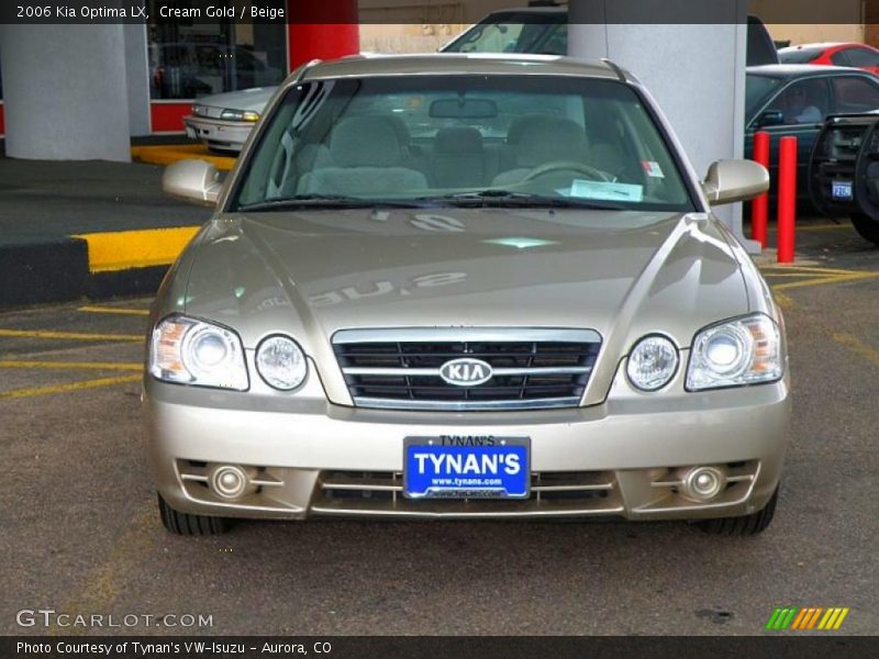 Cream Gold / Beige 2006 Kia Optima LX