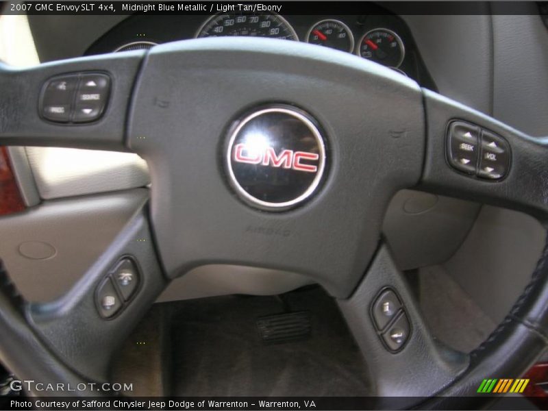 Midnight Blue Metallic / Light Tan/Ebony 2007 GMC Envoy SLT 4x4