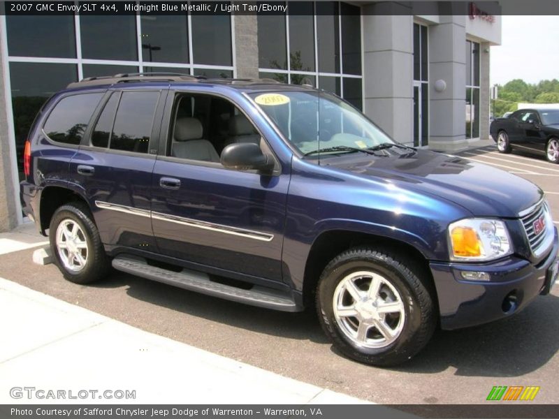 Midnight Blue Metallic / Light Tan/Ebony 2007 GMC Envoy SLT 4x4