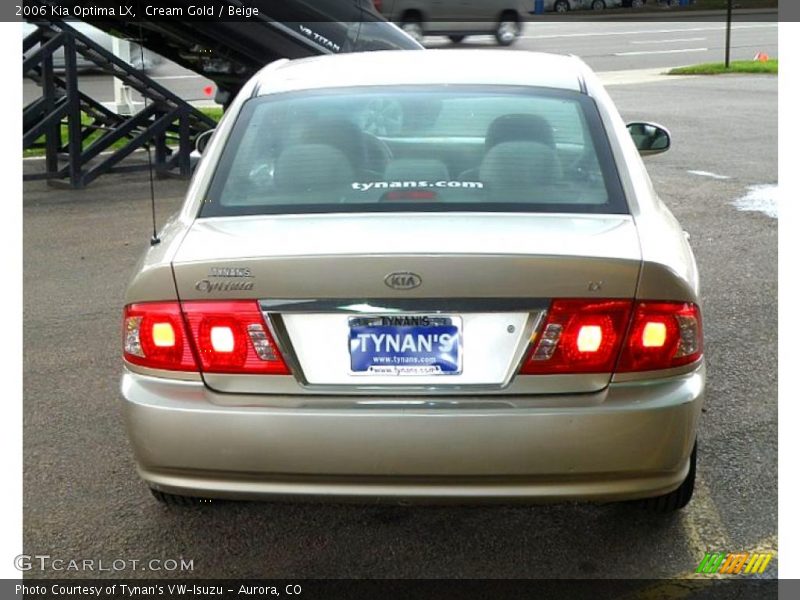 Cream Gold / Beige 2006 Kia Optima LX