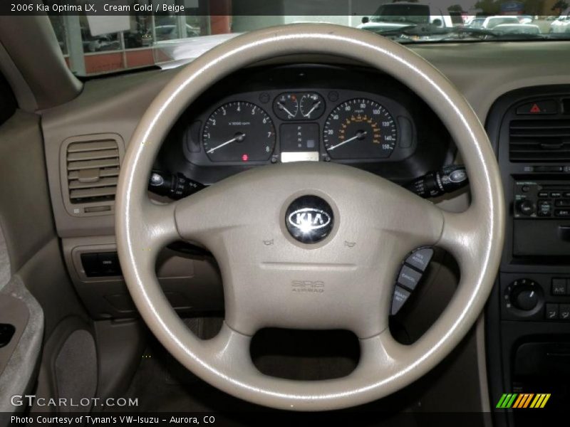 Cream Gold / Beige 2006 Kia Optima LX