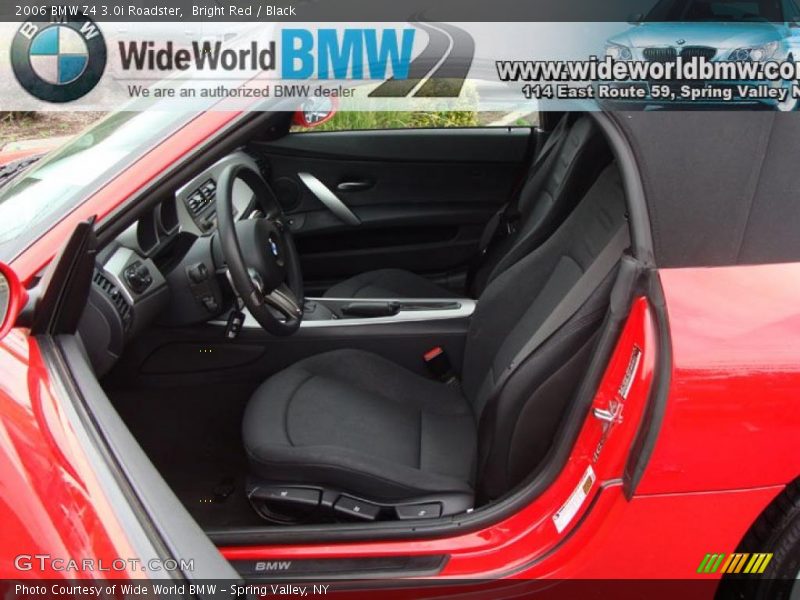 Bright Red / Black 2006 BMW Z4 3.0i Roadster