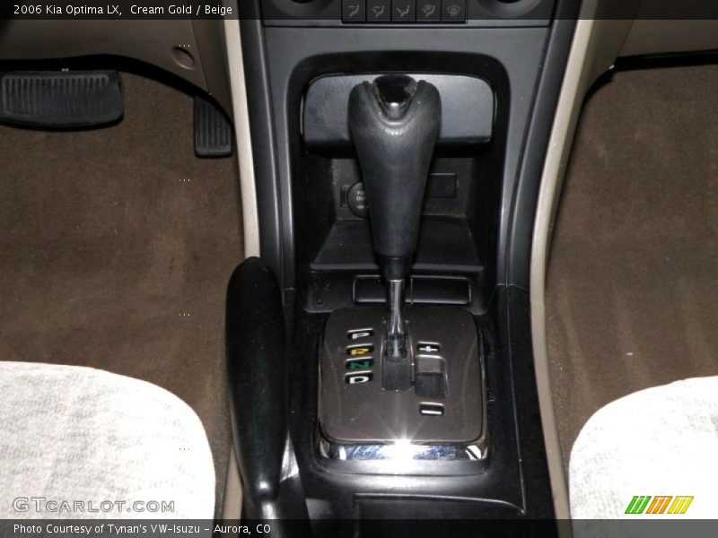 Cream Gold / Beige 2006 Kia Optima LX
